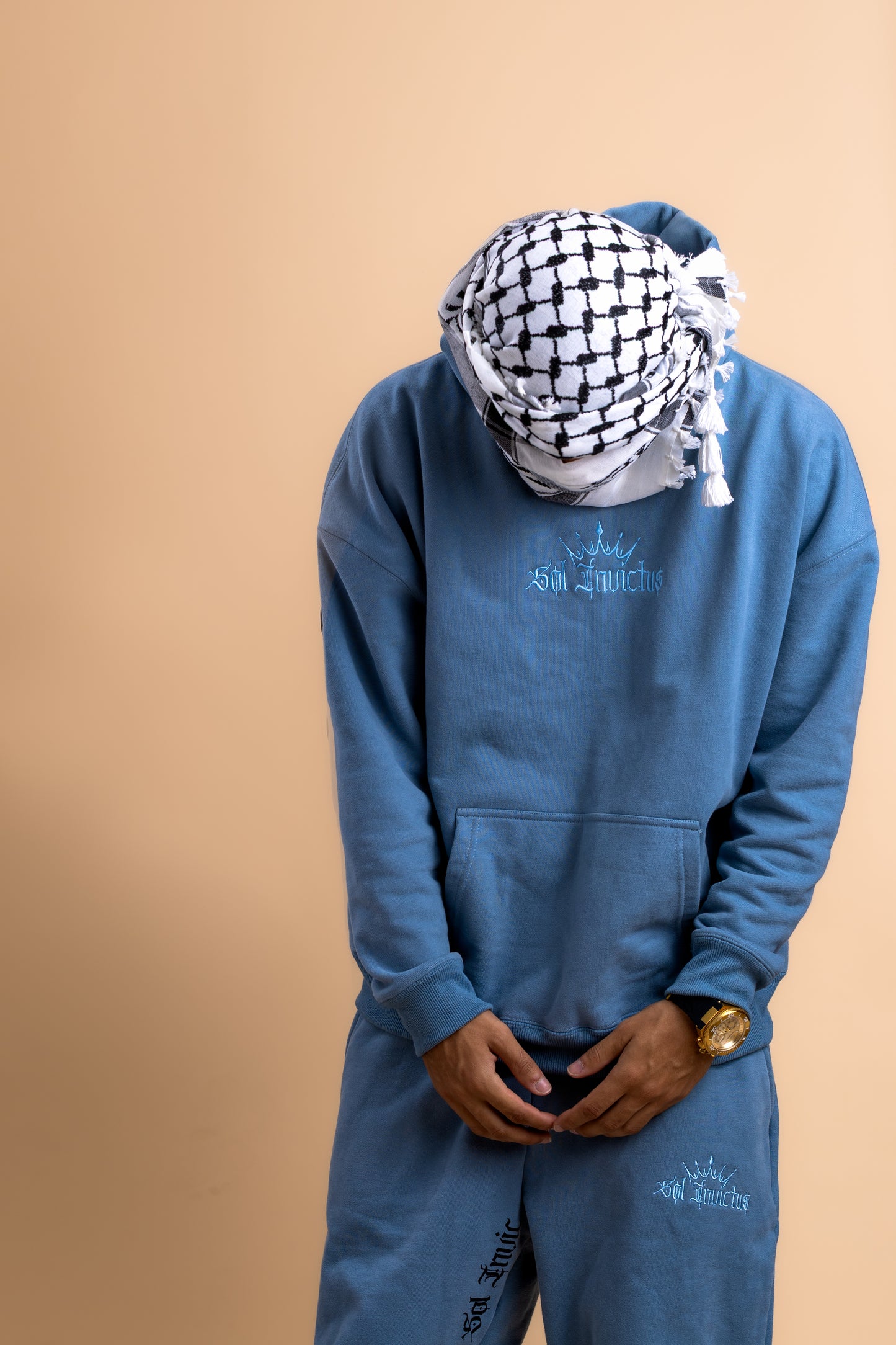 SKY BLUE CORE SWEATPANTS