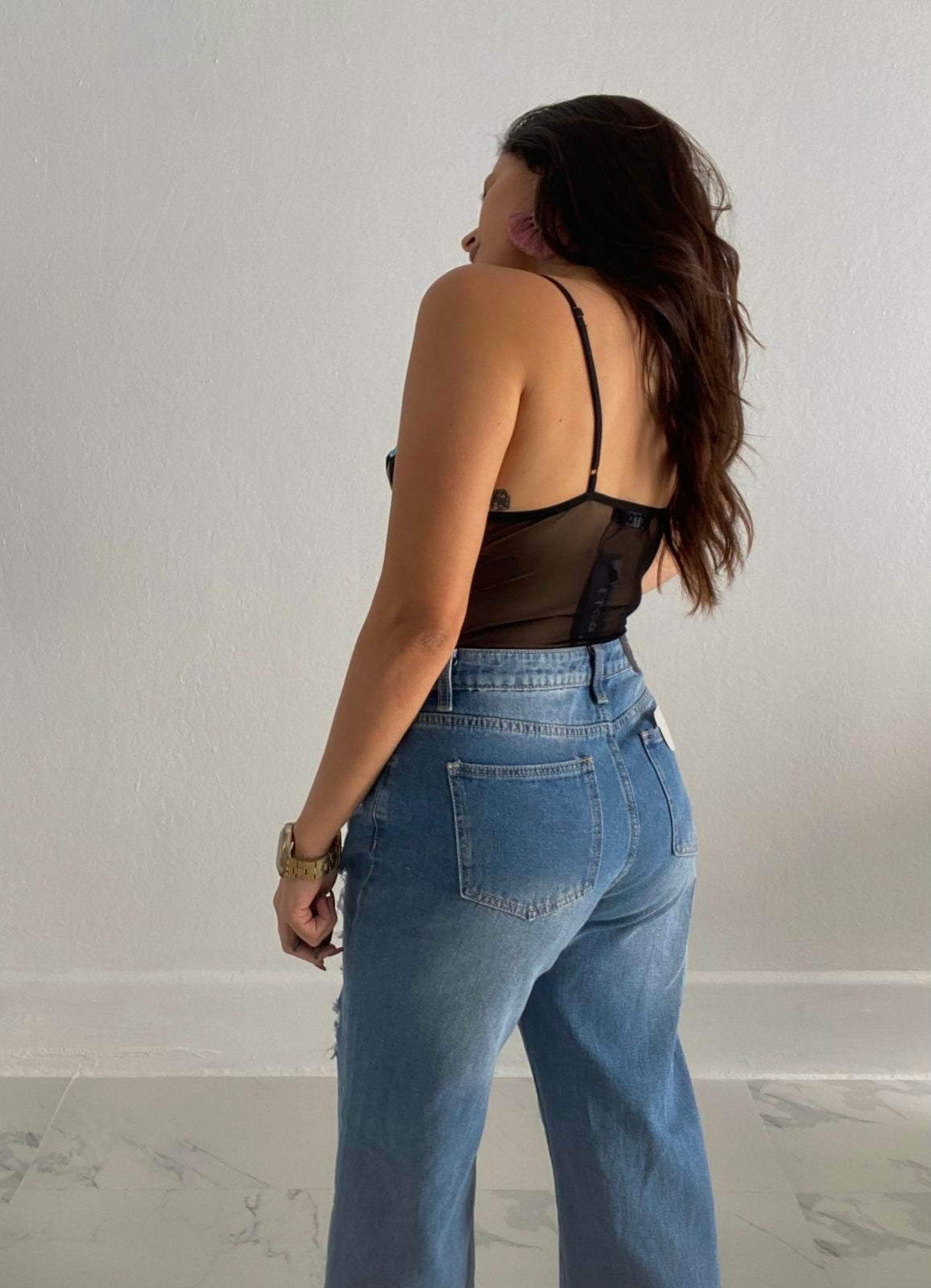 Embroidered Bloom Bodysuit